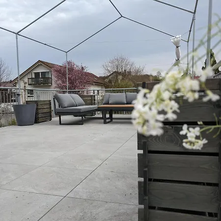 Prázdninový dům Haus Zur Aach Tinyhouse Uhldingen-Mühlhofen